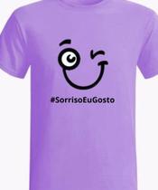 Camiseta 100% Algodao sorriso maroto