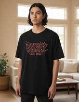 Camiseta 100% Algodão Stranger Things Hawkins