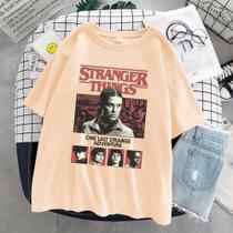 Camiseta 100% Algodão Stranger Things Our Last Strange Adventure Unisex