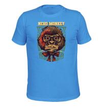 Camiseta 100% Algodão Tecido Macio Nerd monkei