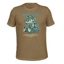 Camiseta 100% Algodão Tecido Macio Wise Cat