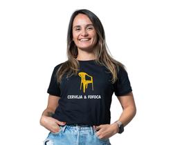 Camiseta 100% algodao Unissex cerveja e fofoca Camiseta 100% algodao Unissex cerveja e fofoca