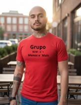 Camiseta 100% Algodao Unissex Menos eMais