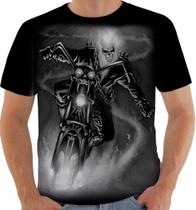 Camiseta 10449 Motoqueiro Fantasma