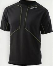 Camiseta 2XU Comp Short Sleeve Run Top Tamanho GG