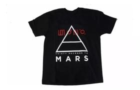 Camiseta 30 Seconds To Mars Jared Letto Blusa Adulto Banda de Rock Fl4949 BM