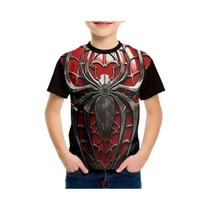 Camiseta 3D Do Homem-Aranha Para Crianças, Moda Casual, Estilo Diário, Tendência De Rua Para Meninos