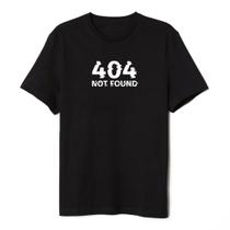 Camiseta 404 Not Found Unissex Premium 100% Algodão Camiseta 404 Not Found Unissex Premium 100% Algodão