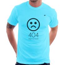 Camiseta 404 Page not found - Foca na Moda