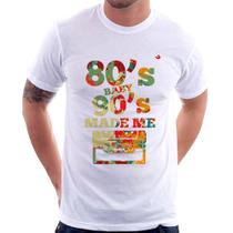 Camiseta 80's Baby 90's made me - Foca na Moda
