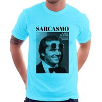 Camiseta A arte do sarcasmo - Foca na Moda
