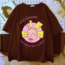 Camiseta A Bit Stressed But Always Doin My Best Cynthia Unissex