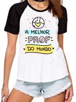 Camiseta a melhor professora do mundo camisa profissão