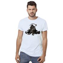 Camiseta A Morte Camisa Personalizada Blusa Adulto Algodão com Poliéster Camiseta A Morte Camisa Personalizada Blusa Adulto Algodão com Poliéster