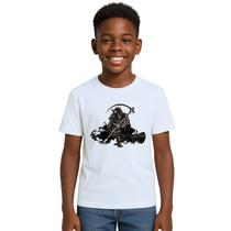 Camiseta A Morte Gótica Dark Estampa Personalizada Camiseta A Morte Gótica Dark Estampa Personalizada