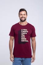 Camiseta A Vida É Curta