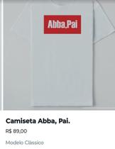 Camiseta Abba pai Camiseta Abba pai