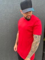 Camiseta Abda Neck Vermelho Camiseta Abda Neck Vermelho