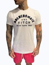 Camiseta Abercrombie and Fitch NY 1892 Branca Masculina