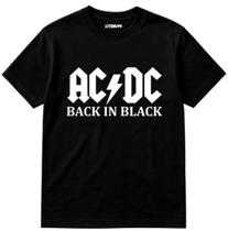 Camiseta AC/DC Back in Black 1980