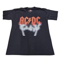 Camiseta Ac/Dc Blusa Adulto Banda de Rock Unissex PO014