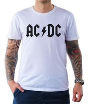 Camiseta Ac/dc Camisa Banda Acdc Rock Clássico Anos 80 - King of Geek