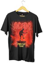 Camiseta AC/DC - Red - Estilo Rock Clássico Unissex