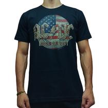 Camiseta AC/DC - Rock Or Bust Flag - EUA Camiseta AC/DC - Rock Or Bust Flag - EUA