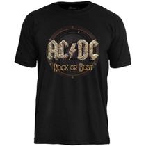 Camiseta AC/DC Rock or Bust Camiseta AC/DC Rock or Bust