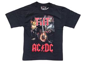 Camiseta Ac/Dc TNT Blusa Com Costas Banda de Rock Adulto Unissex Mrp001 Camiseta Ac/Dc TNT Blusa Com Costas Banda de Rock Adulto Unissex Mrp001