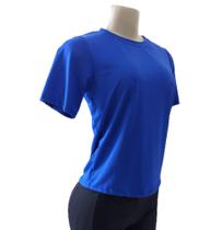 Camiseta academia feminina com manga curta dry fit pp ao gg