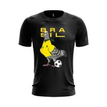 Camiseta Academia Gym Ombo Brasil Futebol Shap Life