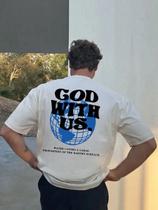 Camiseta Academia Masculina Casual Reta Manga Curta God Y2k Camiseta Academia Masculina Casual Reta Manga Curta God Y2k