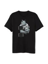 Camiseta Academia Rinoceronte Treino Algodao