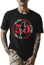 Camiseta Acdc 9 Rockwear Preta