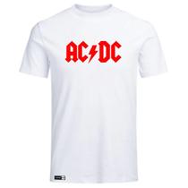 Camiseta Acdc Ac/dc Banda Rock Heavy Metal Simbolo Logo 100% algodão