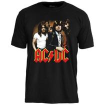Camiseta ACDC Ts1499 Stamp Camisa Licenciada Oficial
