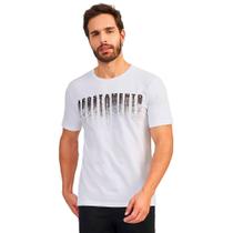 Camiseta Acostamento Blur OU24 Branco Masculino