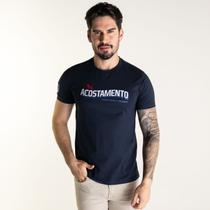Camiseta Acostamento Embroidery Genuine Marinho