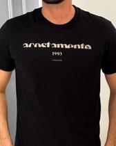 Camiseta Acostamento Estampa 1993 Preto Tamanho:G