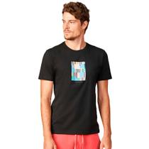 Camiseta Acostamento Geometric P23 Preto Masculino