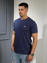 Camiseta Acostamento Lobo Nas Costas Azul Navy Tamanho:P Camiseta Acostamento Lobo Nas Costas Azul Navy Tamanho:P