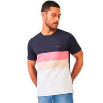 Camiseta Acostamento Multicolor VE24 Marinho Masculino