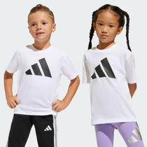Camiseta Adidas 160 LK Infantil Branca