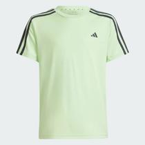 Camiseta Adidas 3 Stripes Essential Juvenil Verde