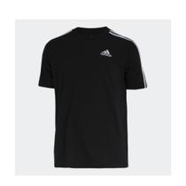 Camiseta Adidas 3-stripes - Preto