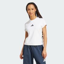 Camiseta Adidas Baby Look ZNE Feminina Branca