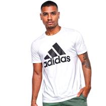 Camiseta Adidas Big Logo Basic Bos Branca e Preta - Masculina