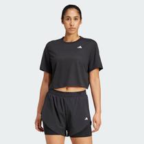 Camiseta Adidas Boxy Essentials Feminina Preta