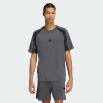 Camiseta Adidas Camo Print Cinza Camiseta Adidas Camo Print Cinza